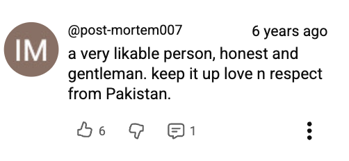 youtube-comment-honest