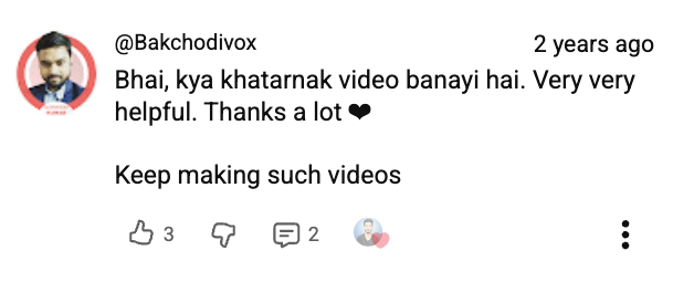 youtube-comment-keep-making-such-videos